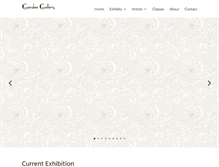 Tablet Screenshot of gandeegallery.com